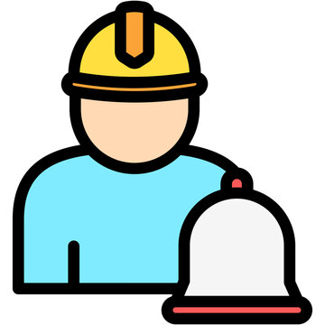 recommend clip art: Notice outline color icon. use for modern concept, print, UI, UX kit, web and app development. Vector EPS 10, related to labor day, industry, worker.	
                    