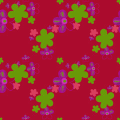 abstract floral background