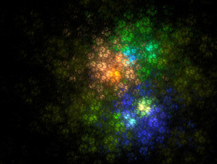 Imaginatory fractal abstract background Image