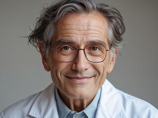 an old man scientist researcher professor