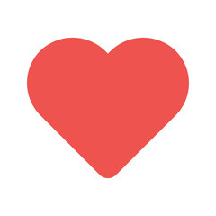 heart flat icon