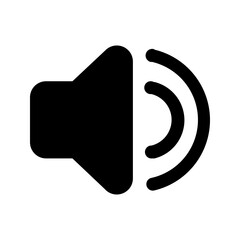 volume glyph icon