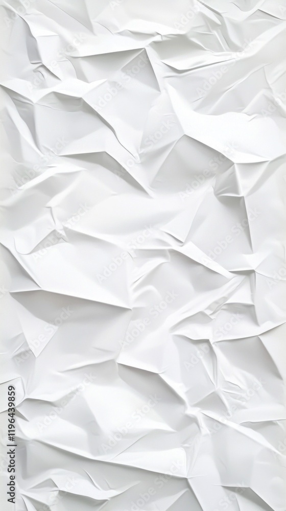 Poster this textured white background features a captivating crumpled effect, perfect for adding depth to v