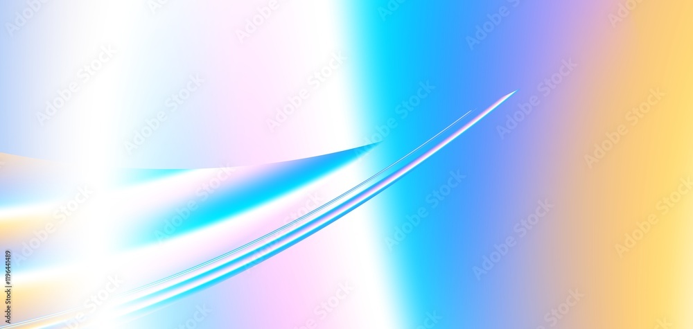 Poster trendy fluid gradient background for landing page background, colorful abstract blurred shaped. futu