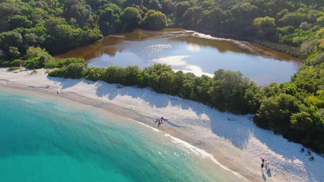 Erimitis in corfu island greece