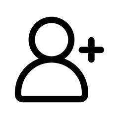 add user line icon