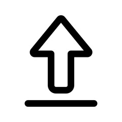 upload line icon