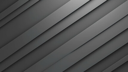 Obraz premium Clean Geometric Design with Series of Thin Parallel Lines in Monochrome Gray Colors