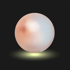 Colorful translucent spheres floating against a dark background create a serene and modern atmosphere