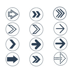 arrow icons 