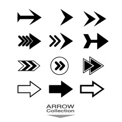 arrow icon set