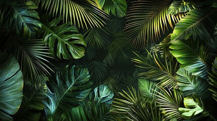 Lush Tropical Foliage