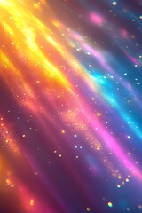 Vibrant Neon Gradient Background with Glow Effects