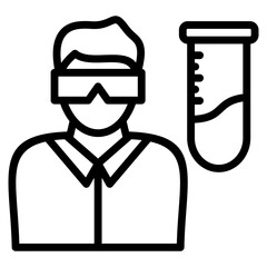 Lab Technician Icon