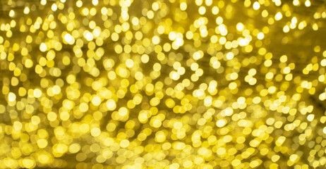 street glowing christmas garlands in defocus, bokeh, defocus light