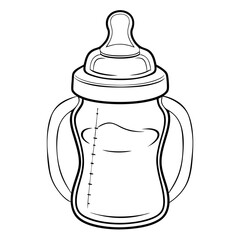 Baby milk bottle
