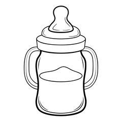 Baby milk bottle