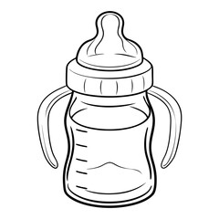 Baby milk bottle