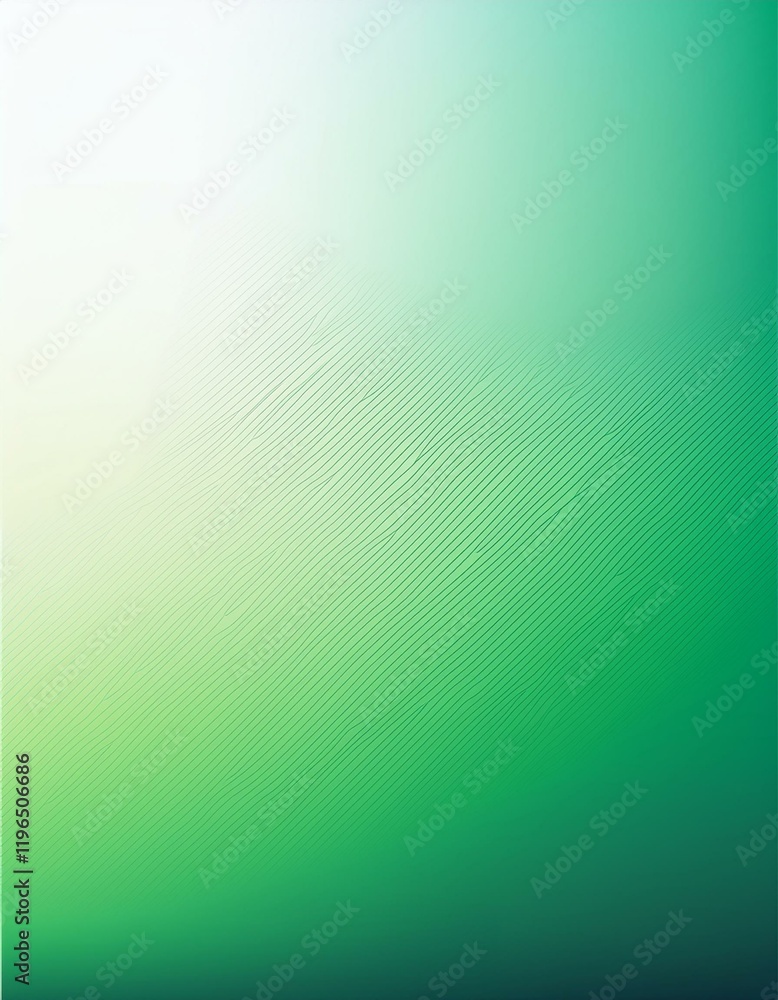 Poster white emerald green gradient background vector illustration. generated image
