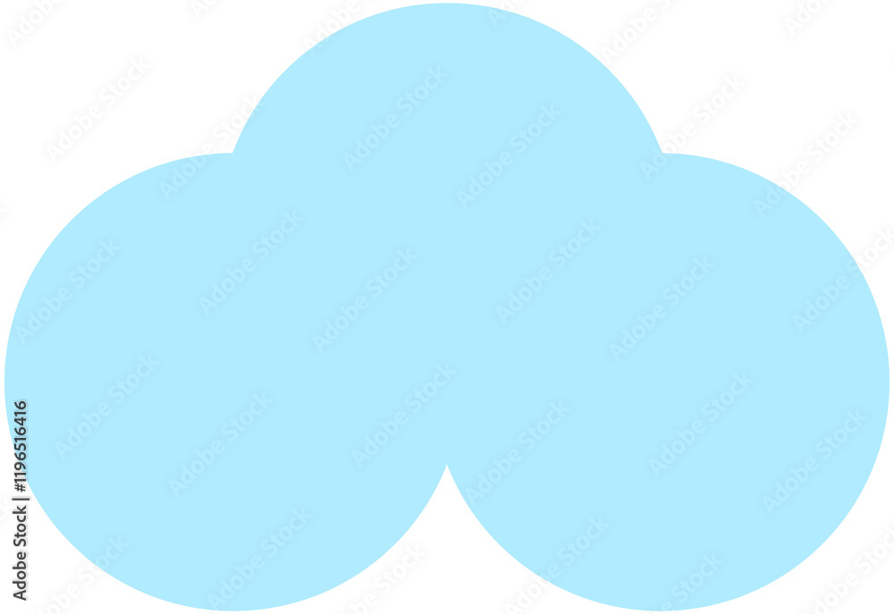 Canvas Prints Cloud Icon
