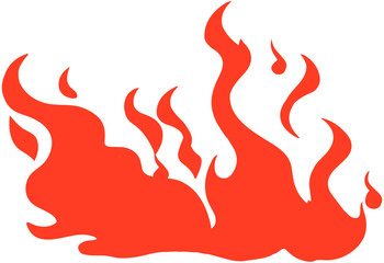 Fire Silhouette