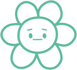 Helpless sunflower emoticon pack