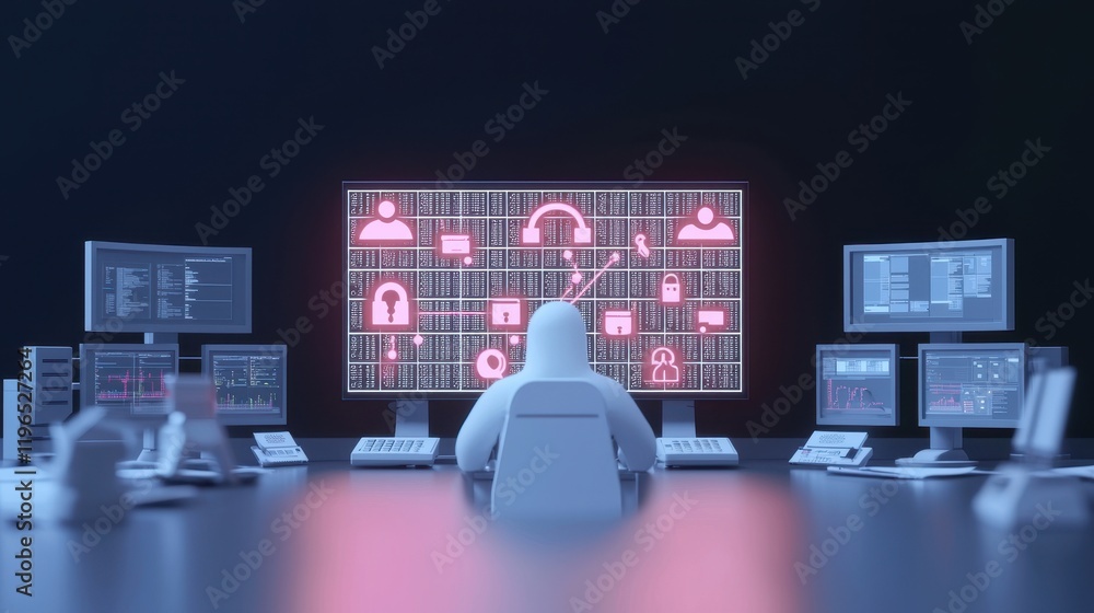 Poster cybersecurity analysis in virtual environment