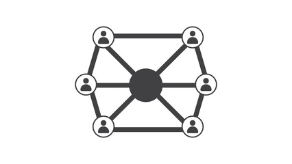 user networking symbol