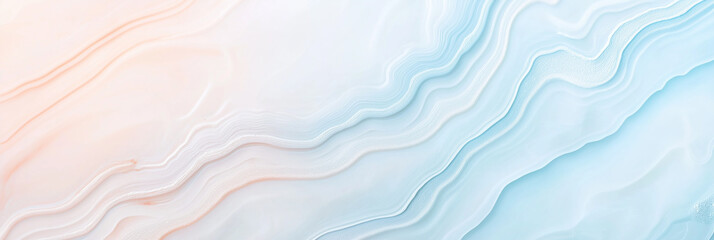 Obraz premium Elegant Pastel Marble Surface with Soft Tones