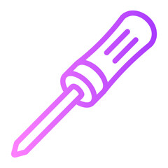 screw driver gradient icon