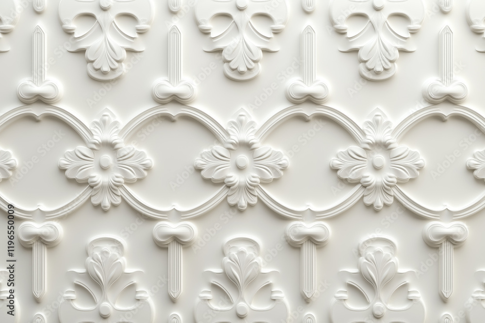 Poster sophisticated classical 3d pattern. ancient ornament. background image. created with generative ai t