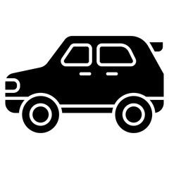 Suv  Icon Element For Design