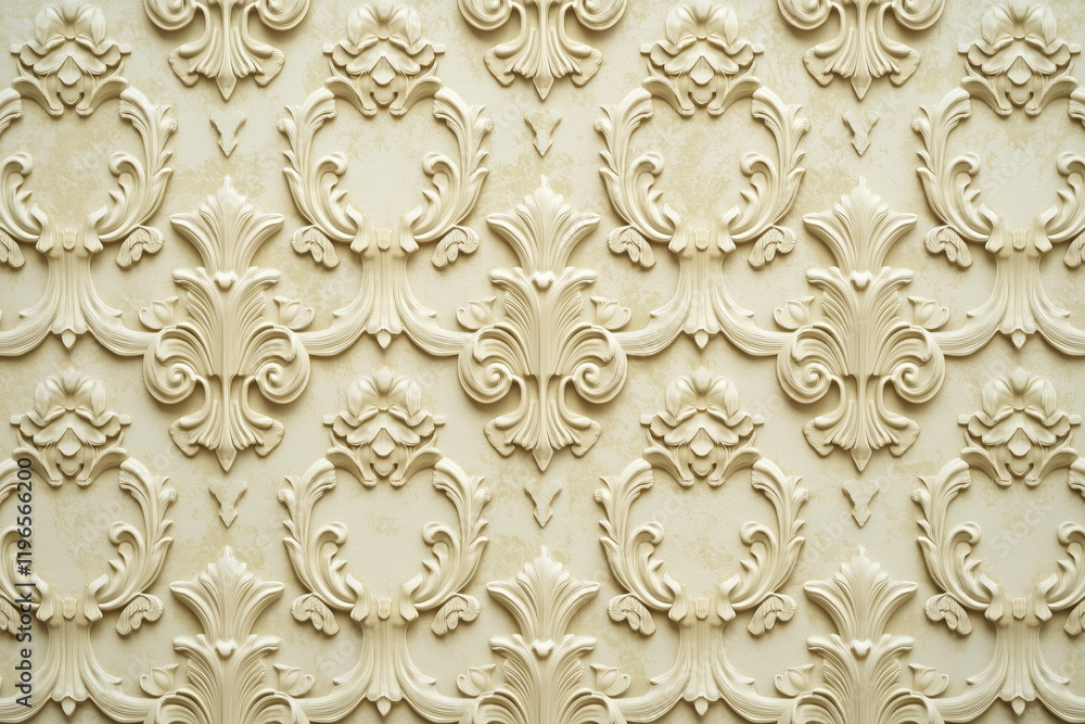 Poster sophisticated classical 3d pattern. ancient ornament. background image. created with generative ai t