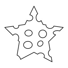 cheese icon, Editable Stroke. Pixel Perfect. For Mobile and Web. Contains icons such as Bread, Hamburger, Milk, Carrot, Fruit, Vegetables