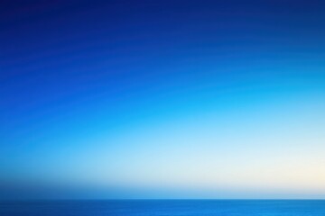 Obraz premium Stunning Gradient Transition from Deep Indigo to Bright Sky Blue for Graphic Design Applications