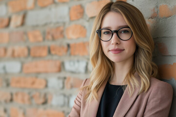 image of a young professional business manager woman