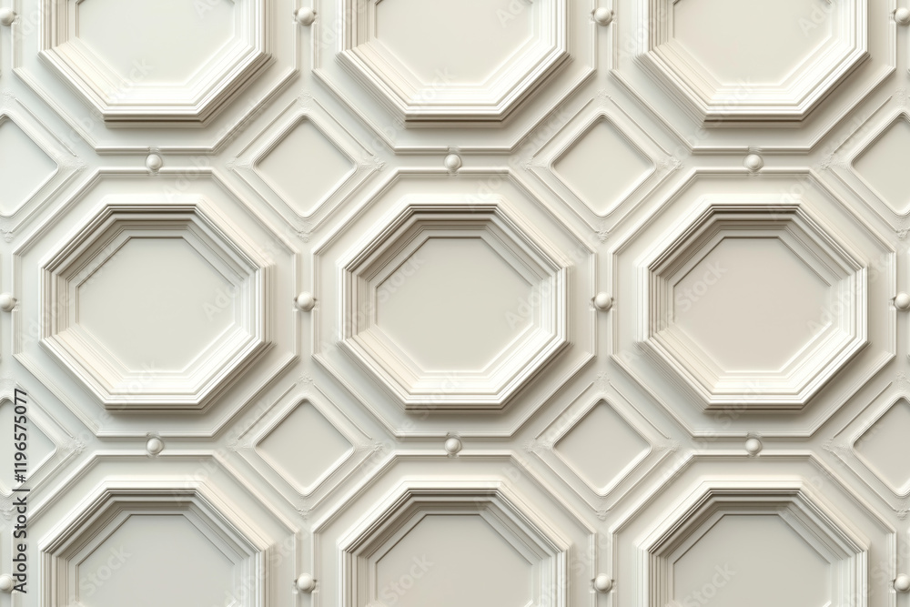 Poster sophisticated classical 3d pattern. ancient ornament. background image. created with generative ai t