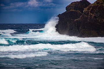 奄美大島の冬の海