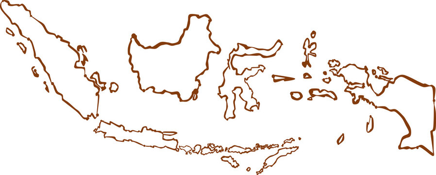 Many various island in Indonesian Archipelago