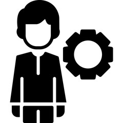 Real Estate Agent Icon