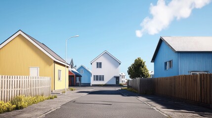 Quaint Village Street