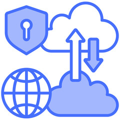 Cloud Computing Icon