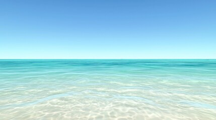 Serene Ocean Horizon