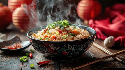 steamed crab with garlic and vermicelli chinese seafood