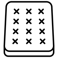 Obraz premium mattress icon
