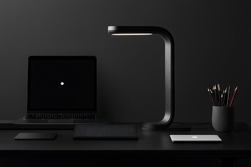 Modern Black Desk Lamp Design
