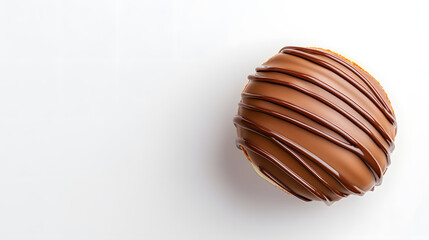 Delicious chocolate cake treat gourmet bakery dessert photography minimalist style top-down view tempting confection