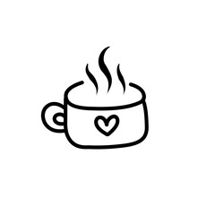 valentine doodle icon