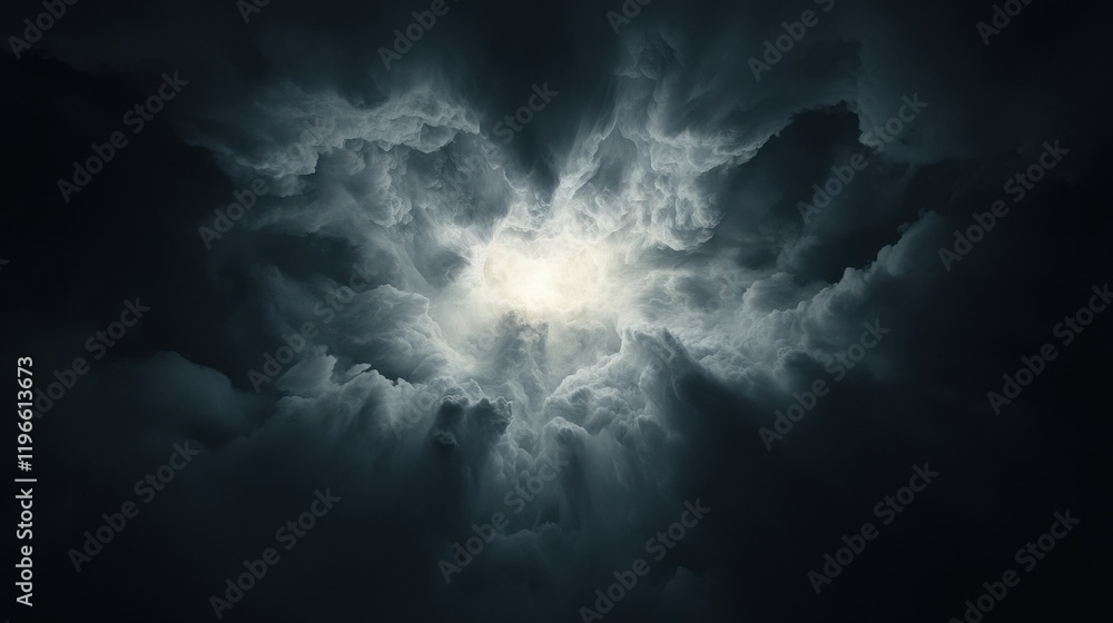 Poster cosmic supernova remnants illuminate the universe digital art space dark background celestial view s