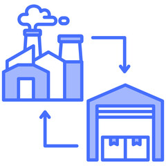 Supply Chain Icon